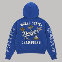 Load image into Gallery viewer, 14 OZ OVERSIZED DODGERS CHAMPS FULL ZIP