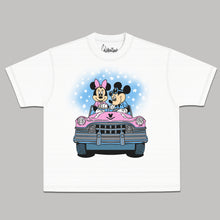 Load image into Gallery viewer, MINNIE AND MICKEY RACING TEE